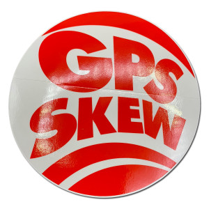 Teleco 11355 spare part 12cm GPS SKEW Sticker