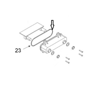 Teleco 11190 spare part afdichtings o-ring 75x2