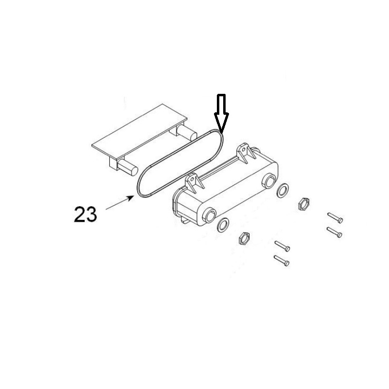 Teleco 11190 spare part afdichtings o-ring 75x2