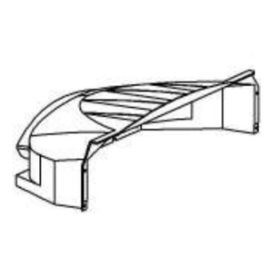 Telair 06181 spare part kap van de condensator